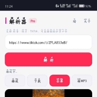 AI制作抖音，快手，tiktok视频解析源码10.21